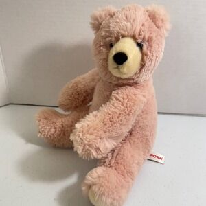 Aurora Pink Plush Teddy Bear Soft Cuddly Stuffed Animal Toy